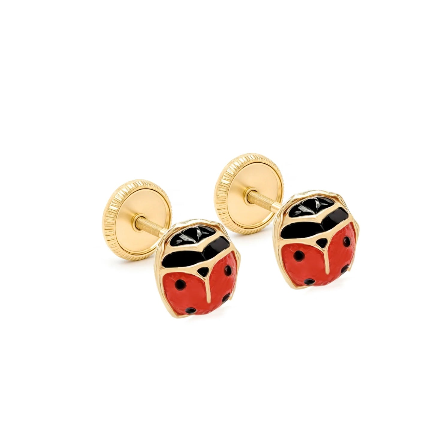 Earrings – Ladybug 14K Gold