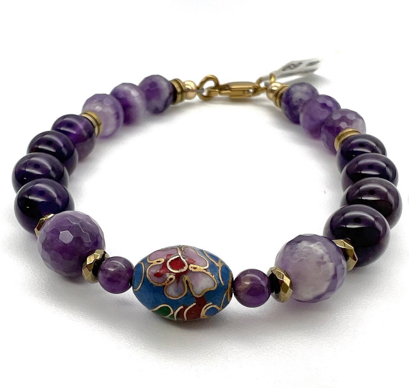 Semi- Precious Stone Set - Lavender Amethyst & Amethyst Jewelry Set