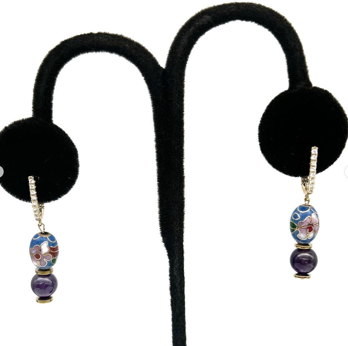 Semi- Precious Stone Set - Lavender Amethyst & Amethyst Jewelry Set