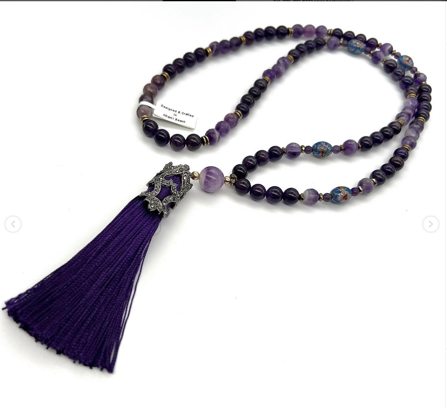 Semi- Precious Stone Set - Lavender Amethyst & Amethyst Jewelry Set