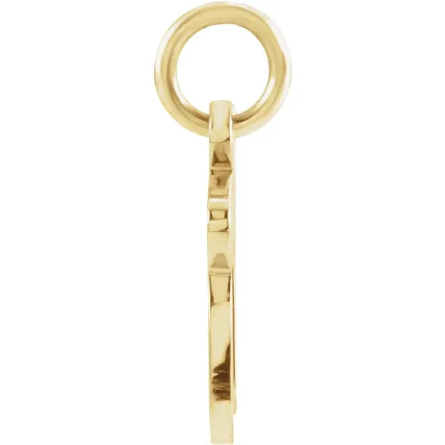 Charm/Pendant - 14K Yellow Gold Chai Pendant