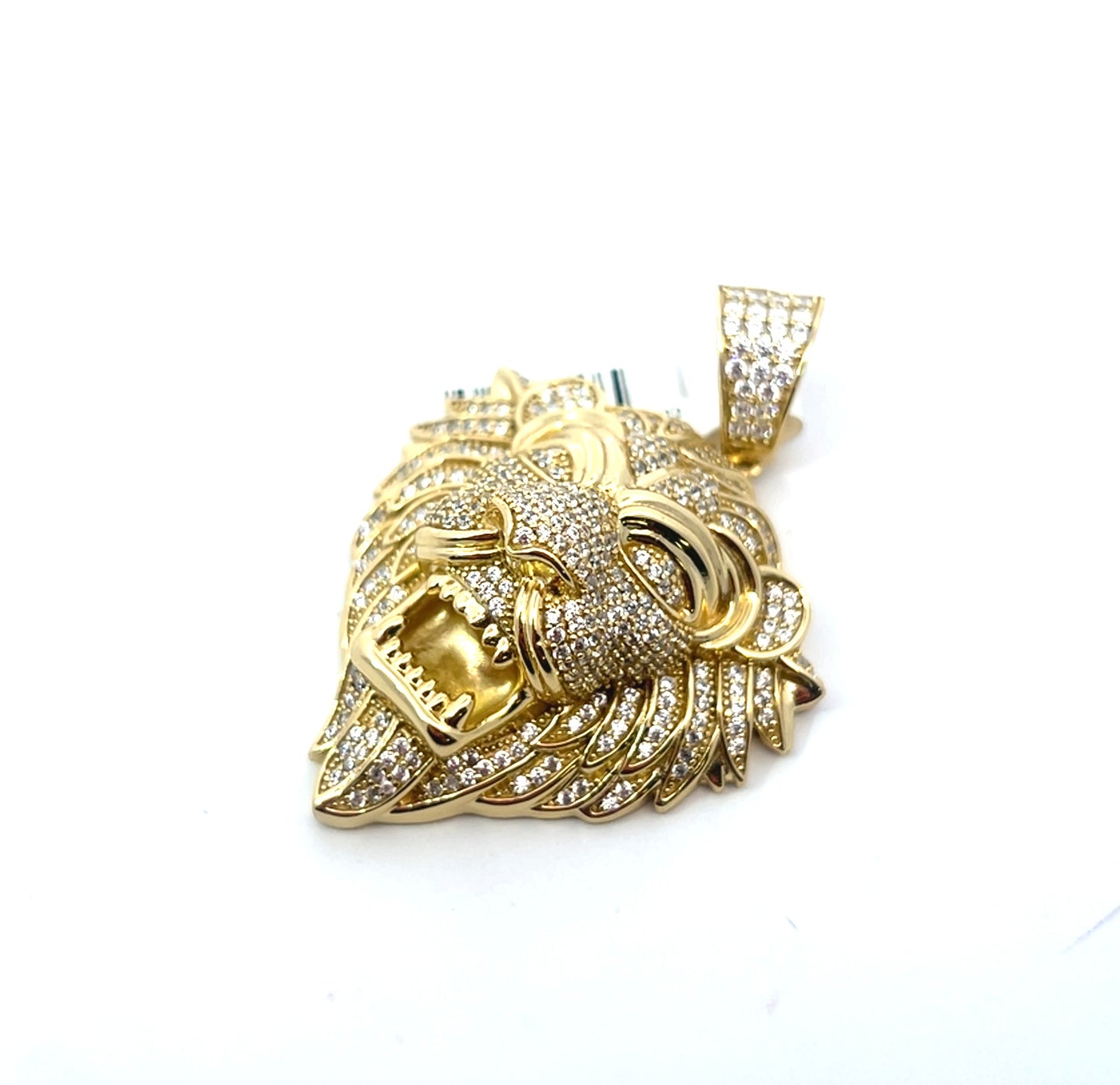 Pendant Silver - Lion Gold Plated