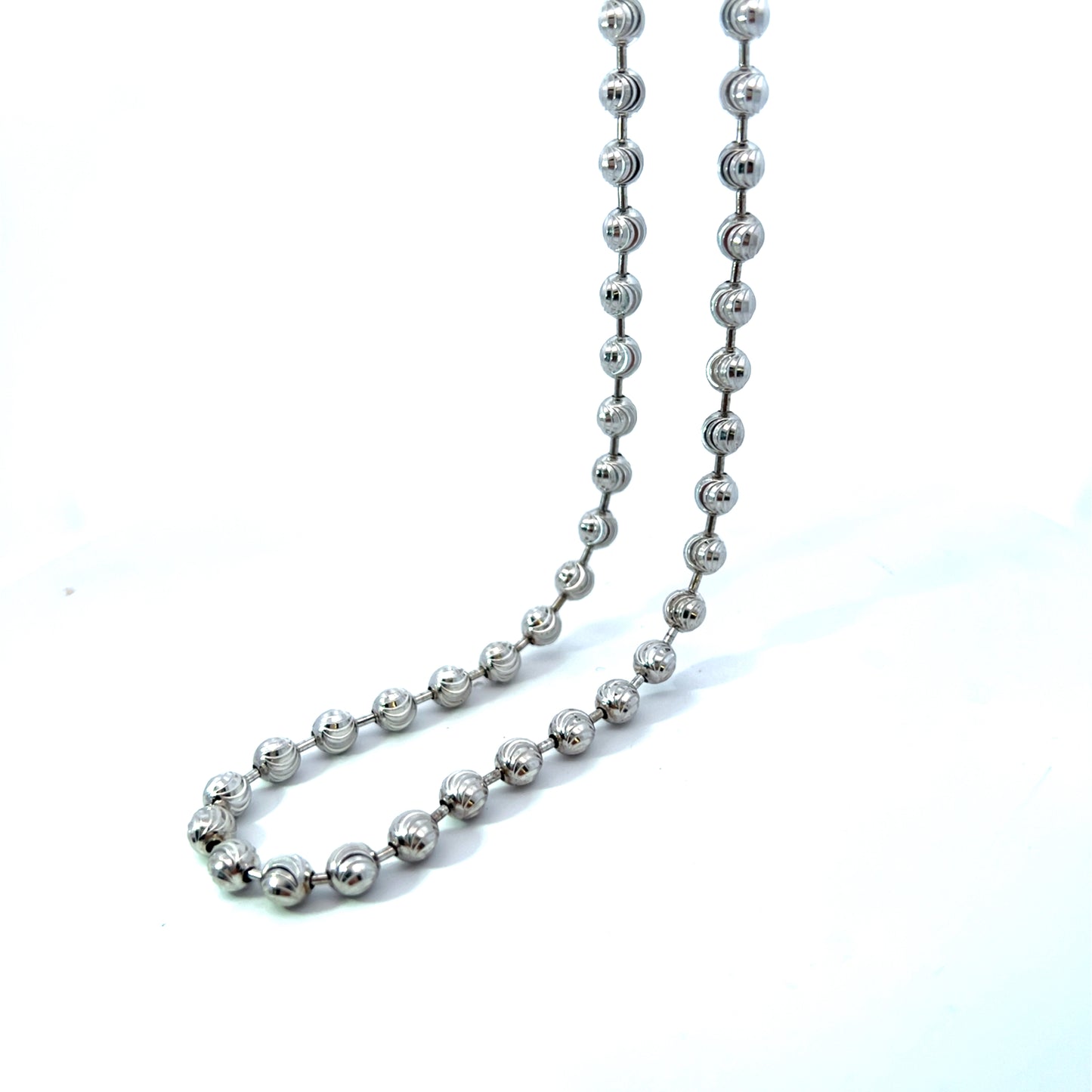 Chains - 925 Silver Moon Cut link chain