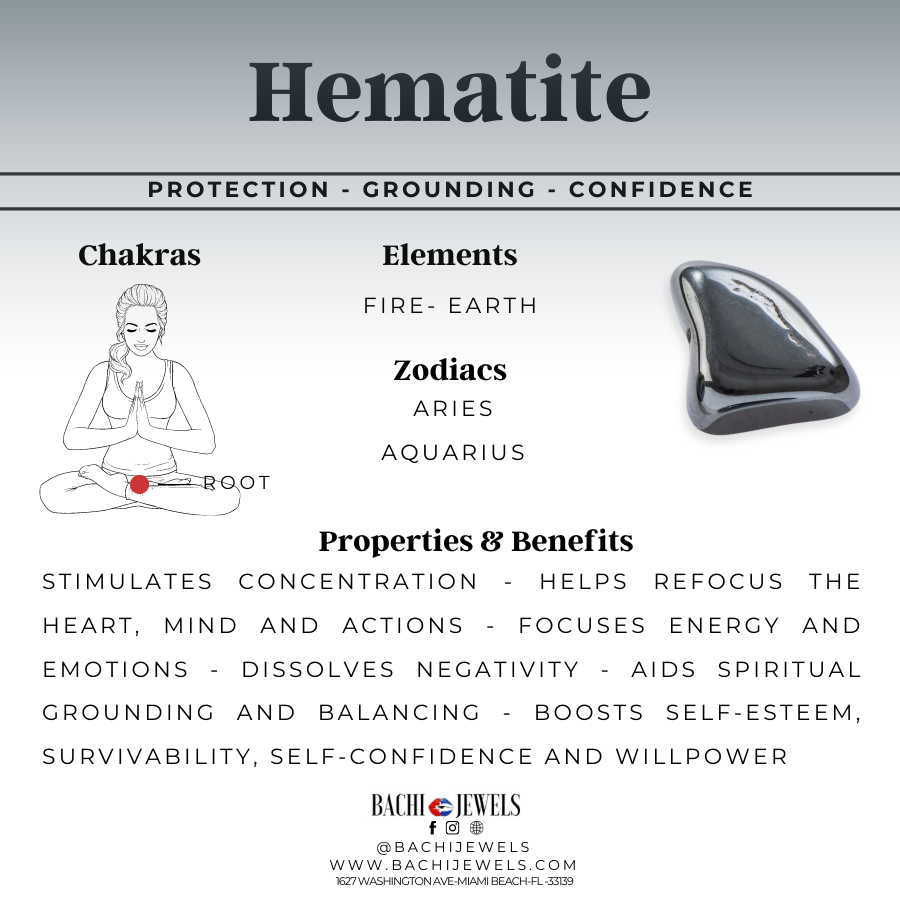 Bead Bracelet - African Turquoise and Hematite