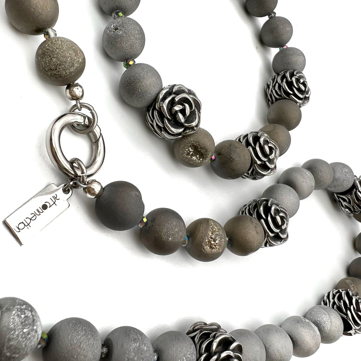 Semi-Precious Stone Set - Druzy Agate