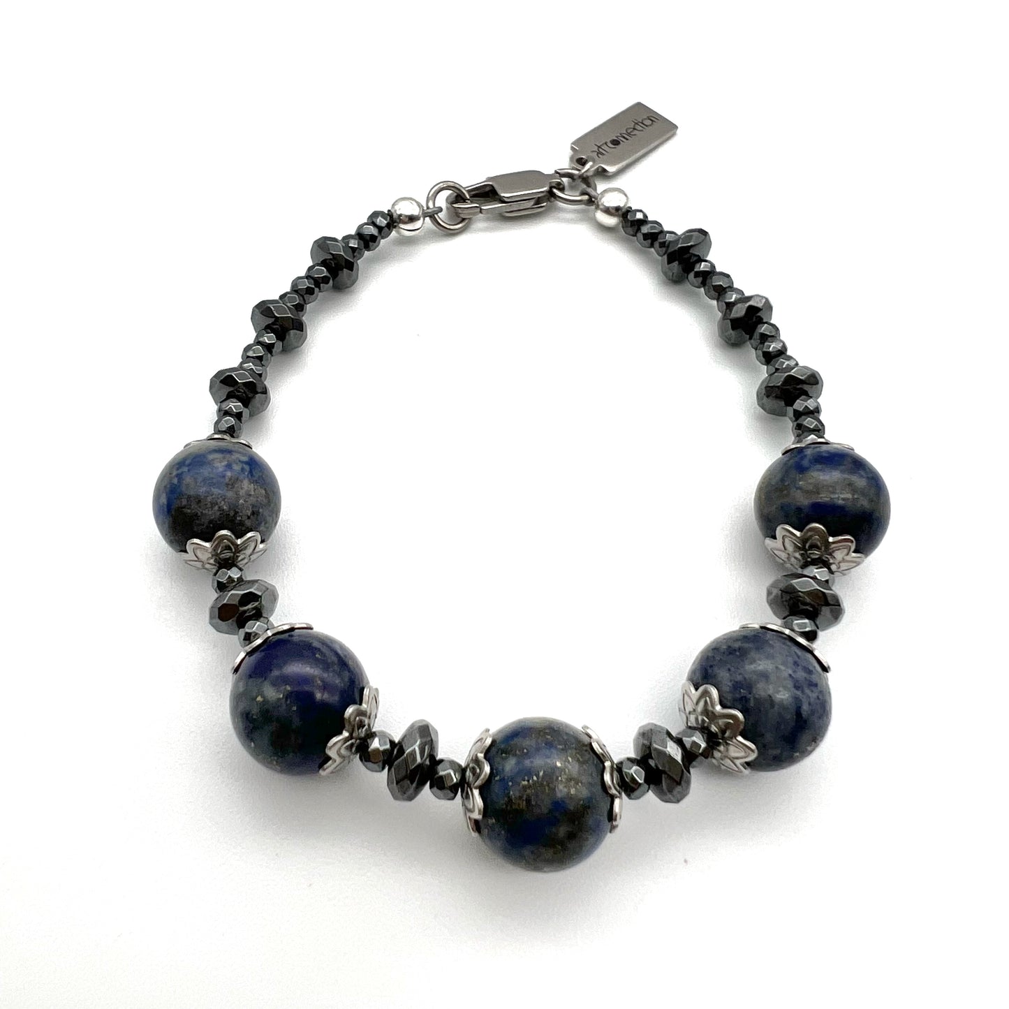 Semi-Precious Stone Set - Sodalite & Hematite