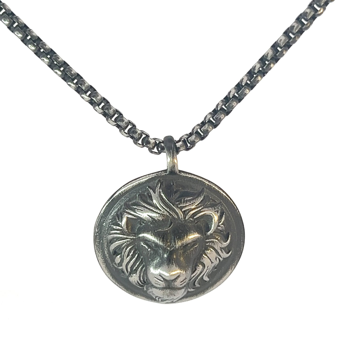 Necklace Steel- Lion Head Necklace