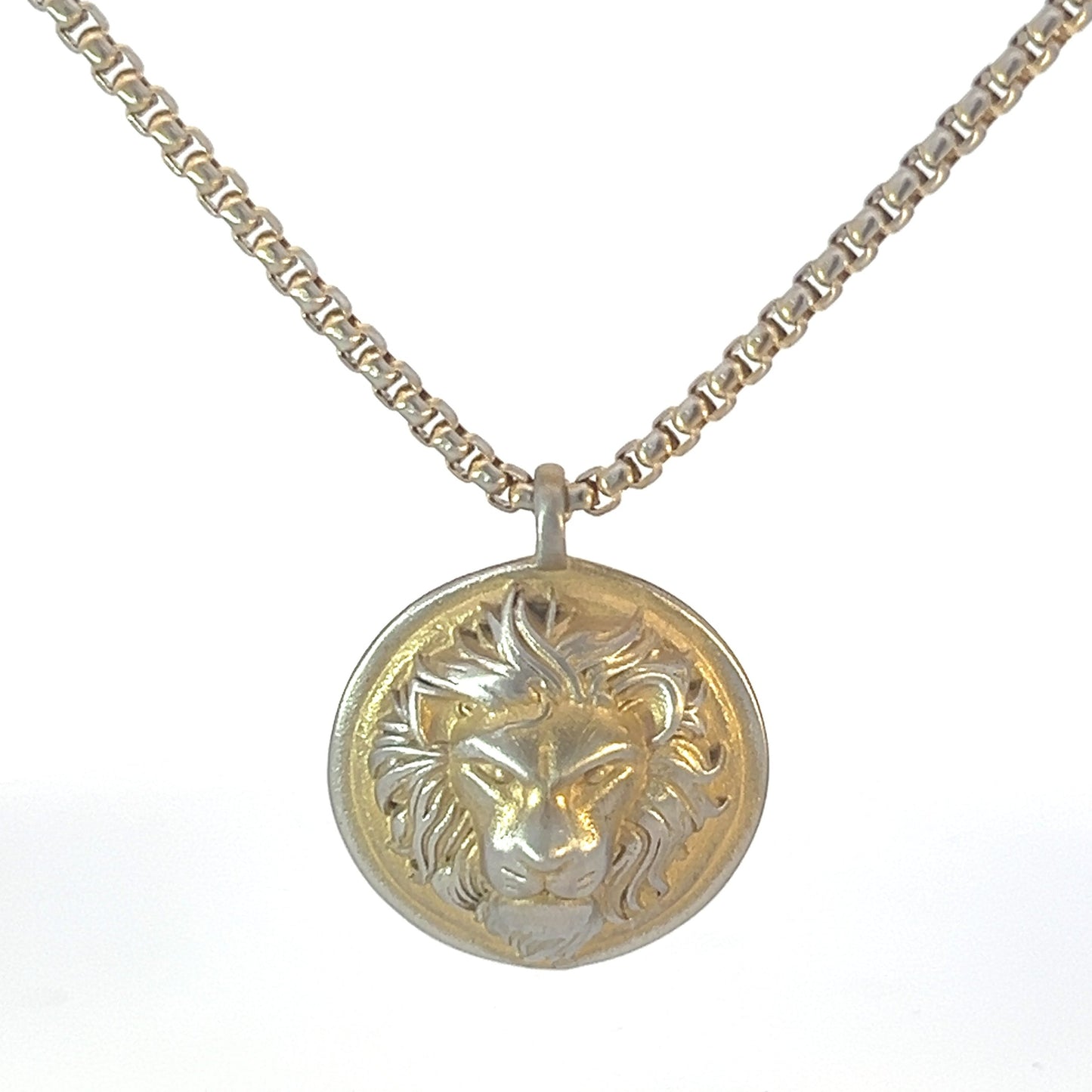 Necklace Steel- Lion Head Necklace