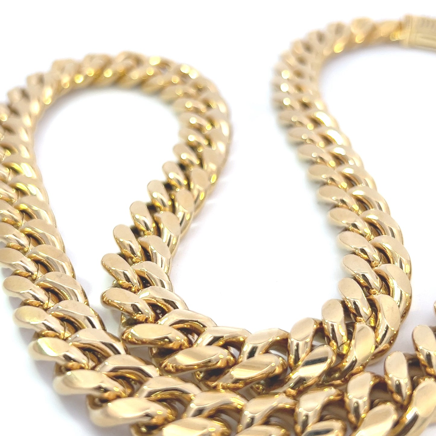 Chains - Surgical Steel Gold Plated Cuban Link