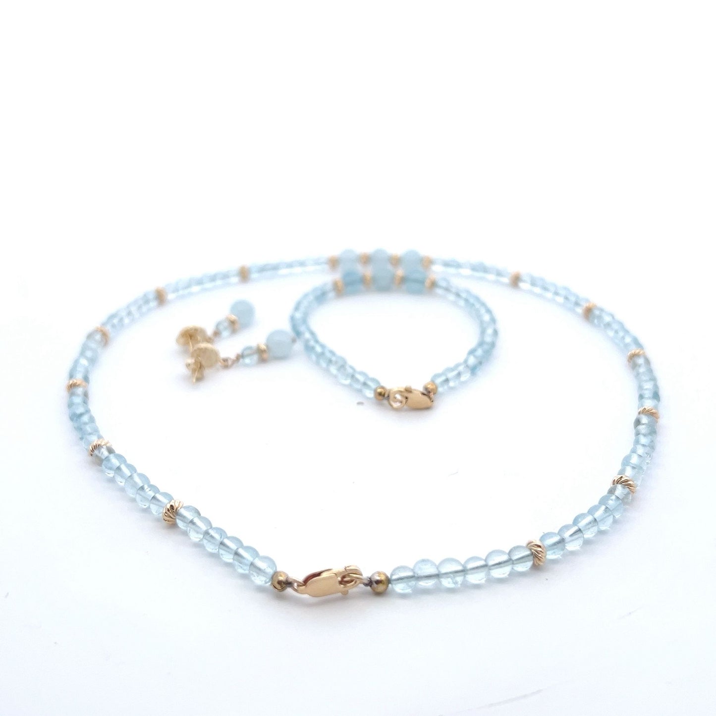 Semi-Precious Stone Set – Aquamarine