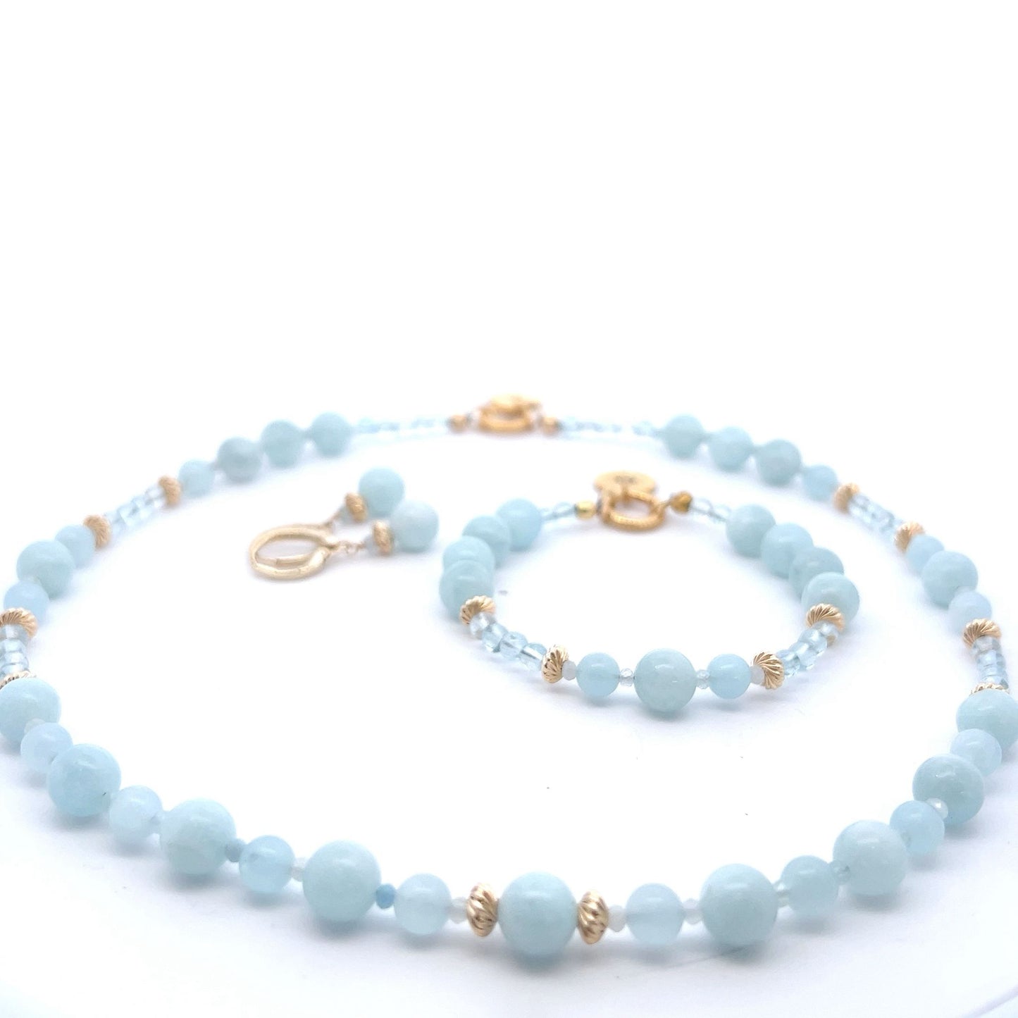 Semi-Precious Stone Set – Aquamarine