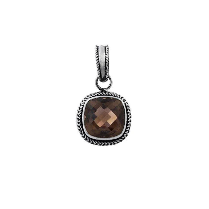 Pendant Silver - 925 Sterling Silver Smokey Quartz
