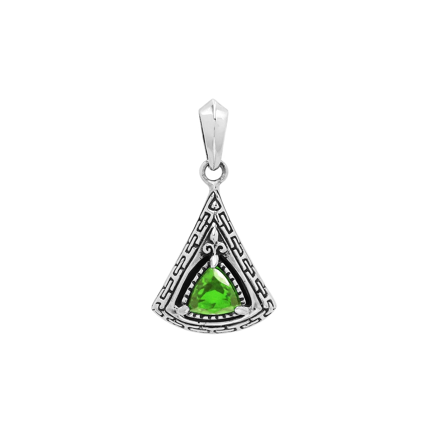 Pendant Silver - 925 Sterling Silver Peridot