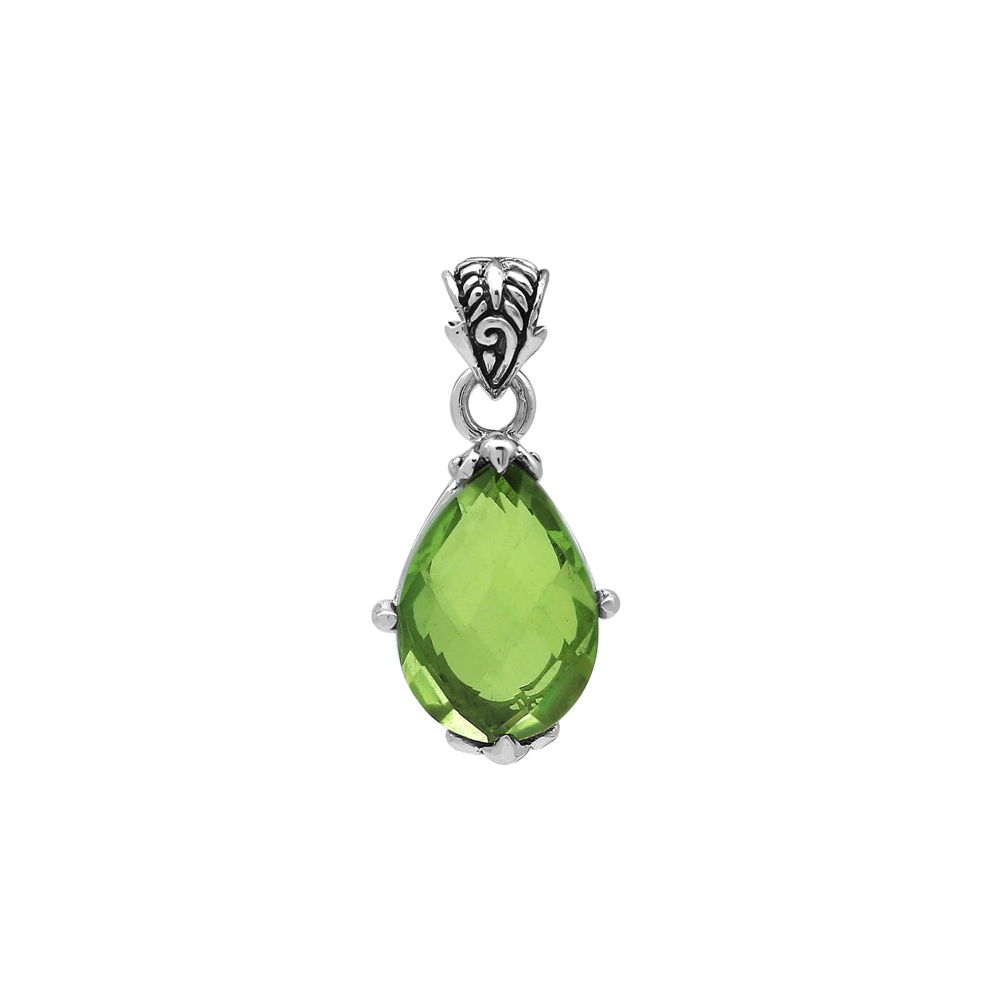 Pendant Silver - 925 Sterling Silver Peridot
