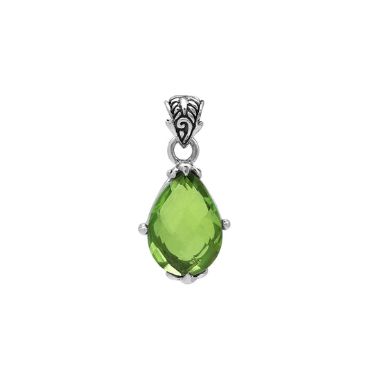 Pendant Silver - 925 Sterling Silver Peridot