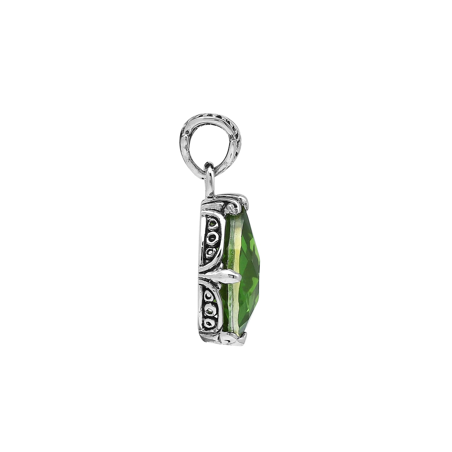 Pendant Silver - 925 Sterling Silver Peridot