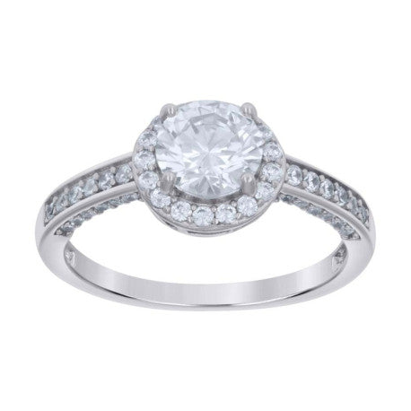 Ring - 925 Sterling Silver Cubic Zirconia