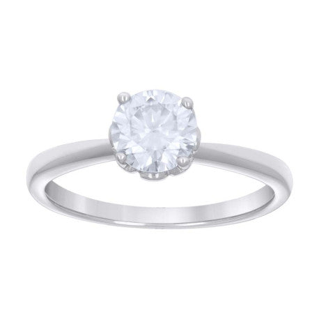 Ring - 925 Sterling Silver Moissanite Band Ring