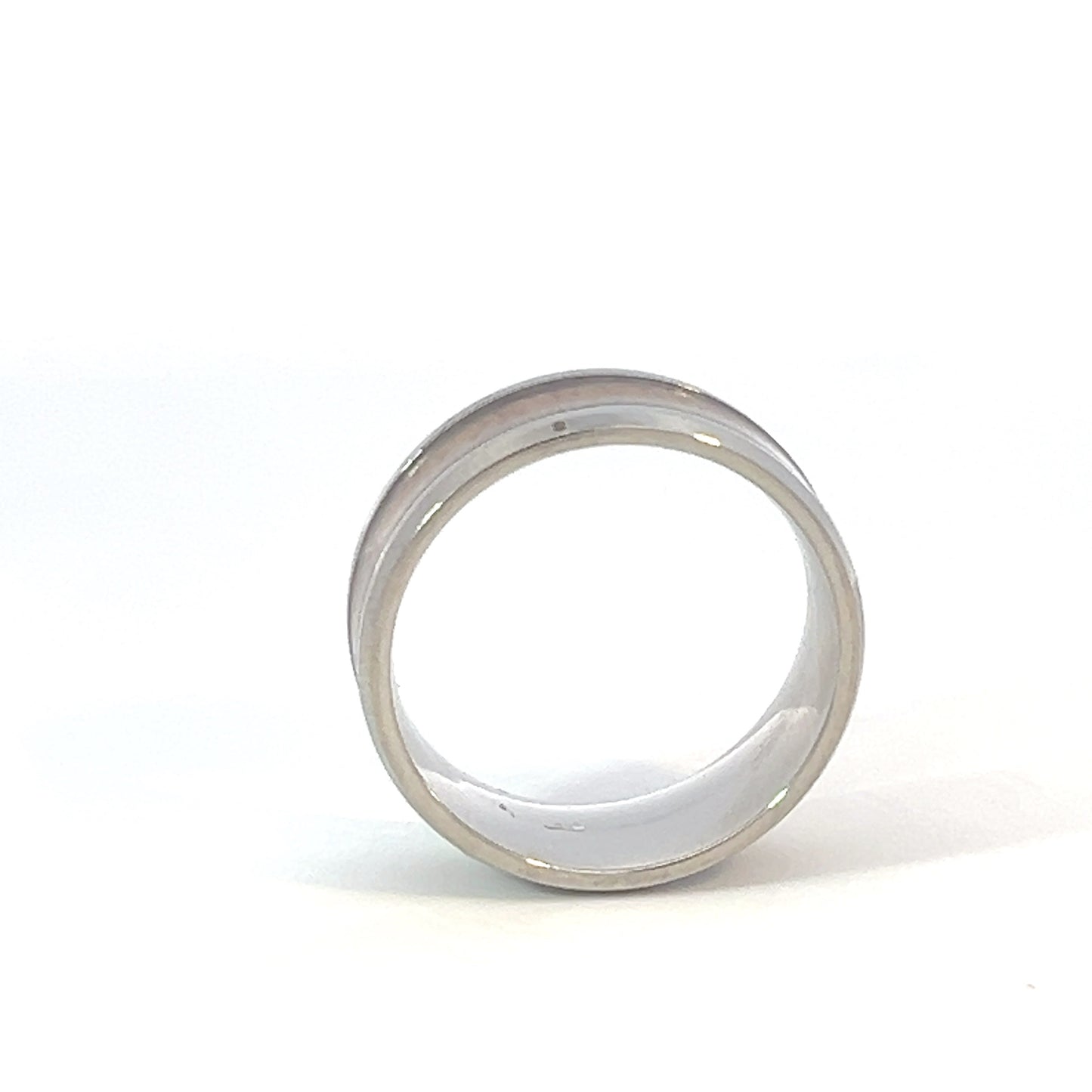 Ring Steel - 2-Tone Wood Inlay - LRC621