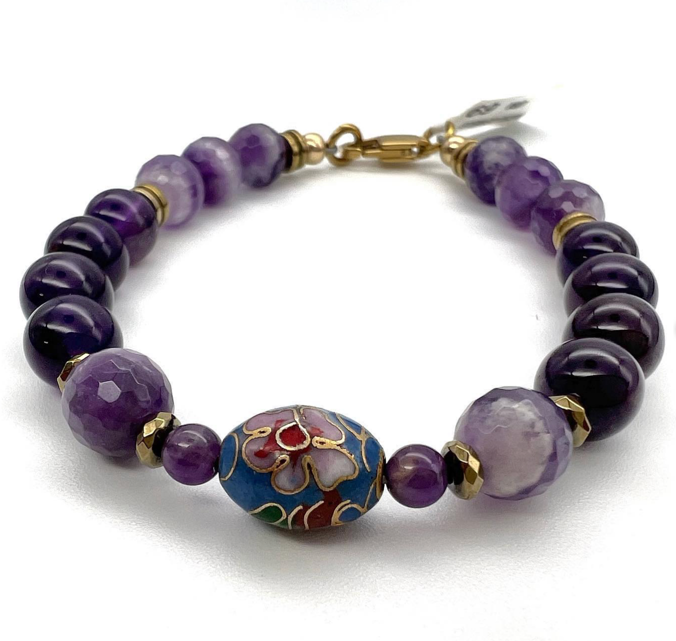 Semi-Precious Stone Set - Lavender Amethyst & Amethyst Jewelry Set