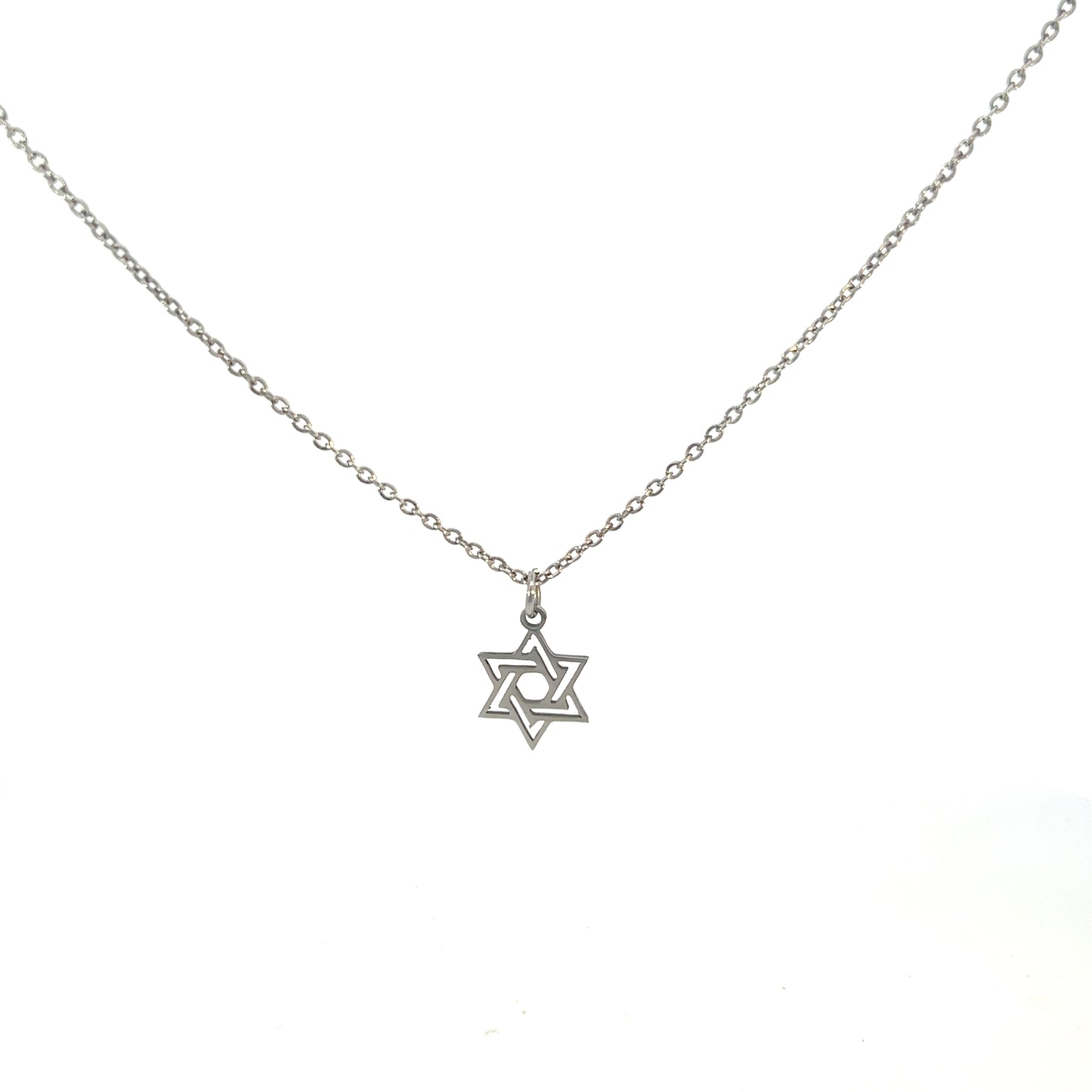 Necklace Steel - Star of David