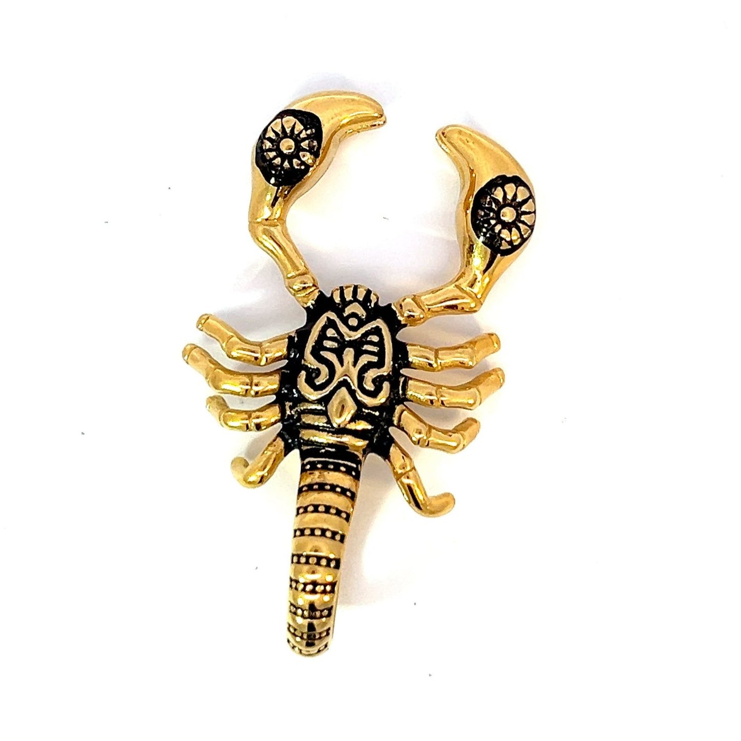 Pendant Steel - Scorpio Gold-Plated