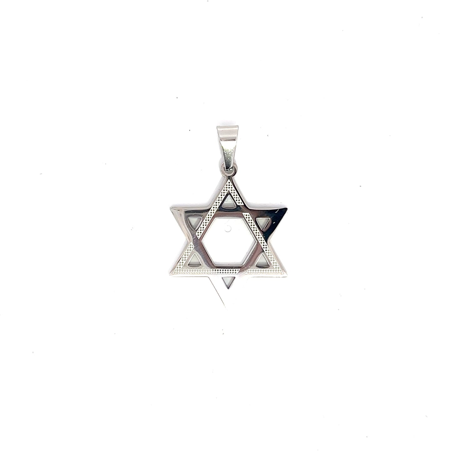 Pendant Steel - Star of David