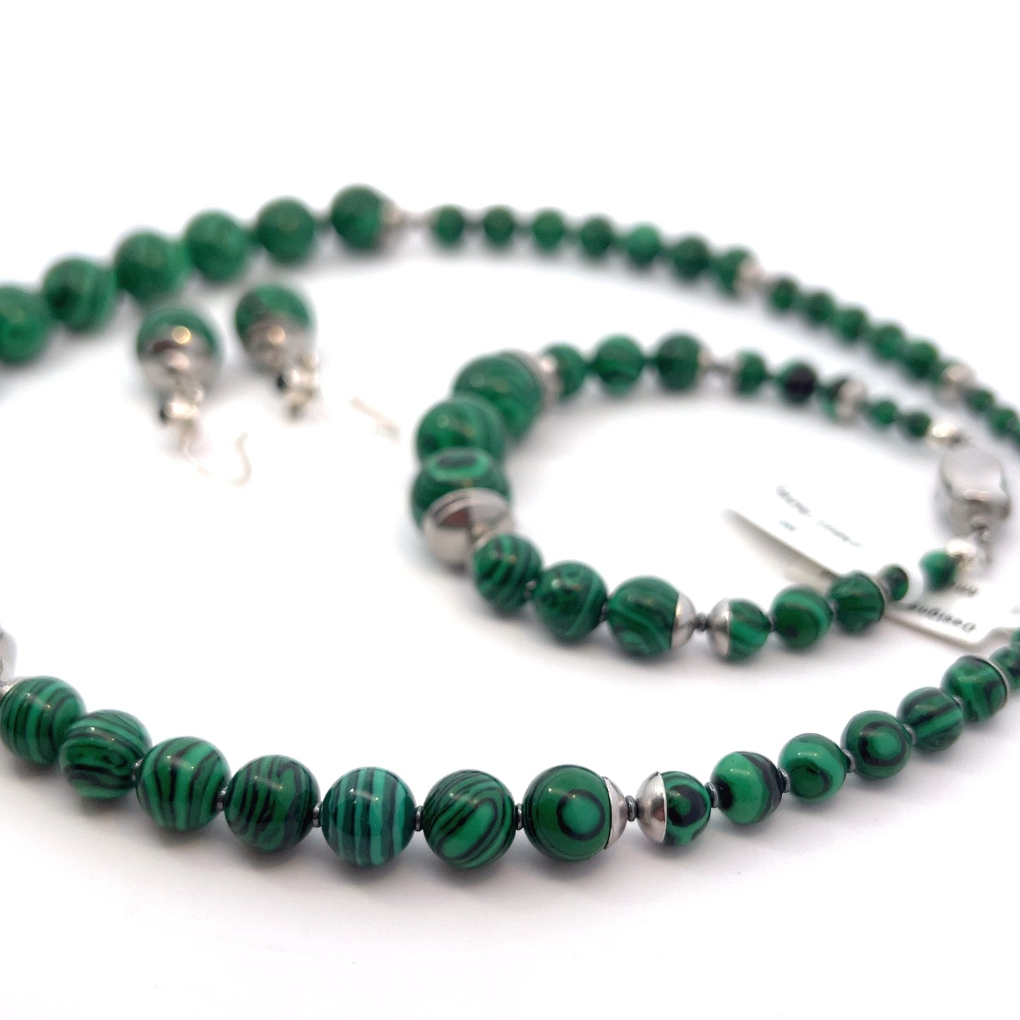 Semi-Precious Stone Set_MALACHITE