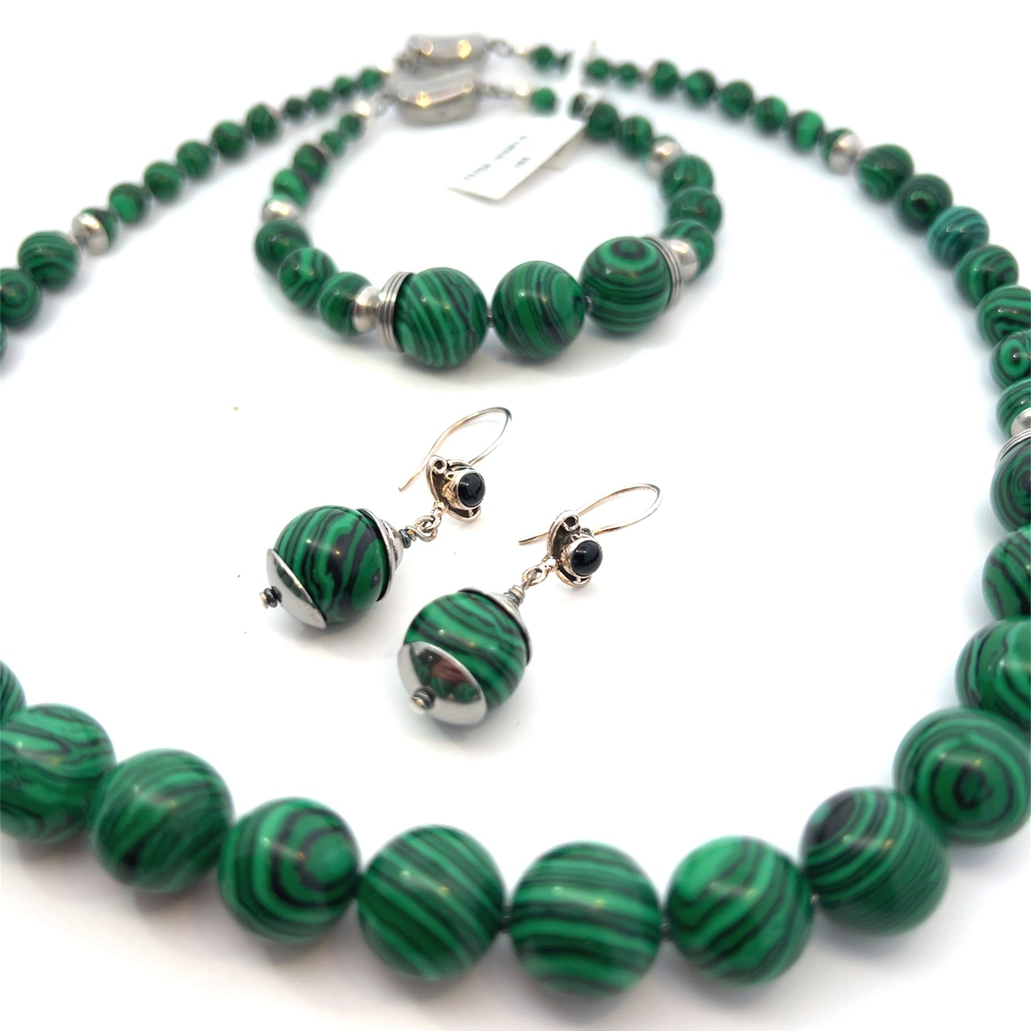 Semi-Precious Stone Set_MALACHITE