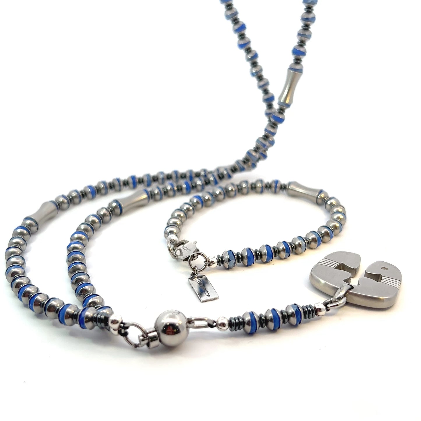 Rosary-Handmade-Handcrafted-BLUE CRYSTAL