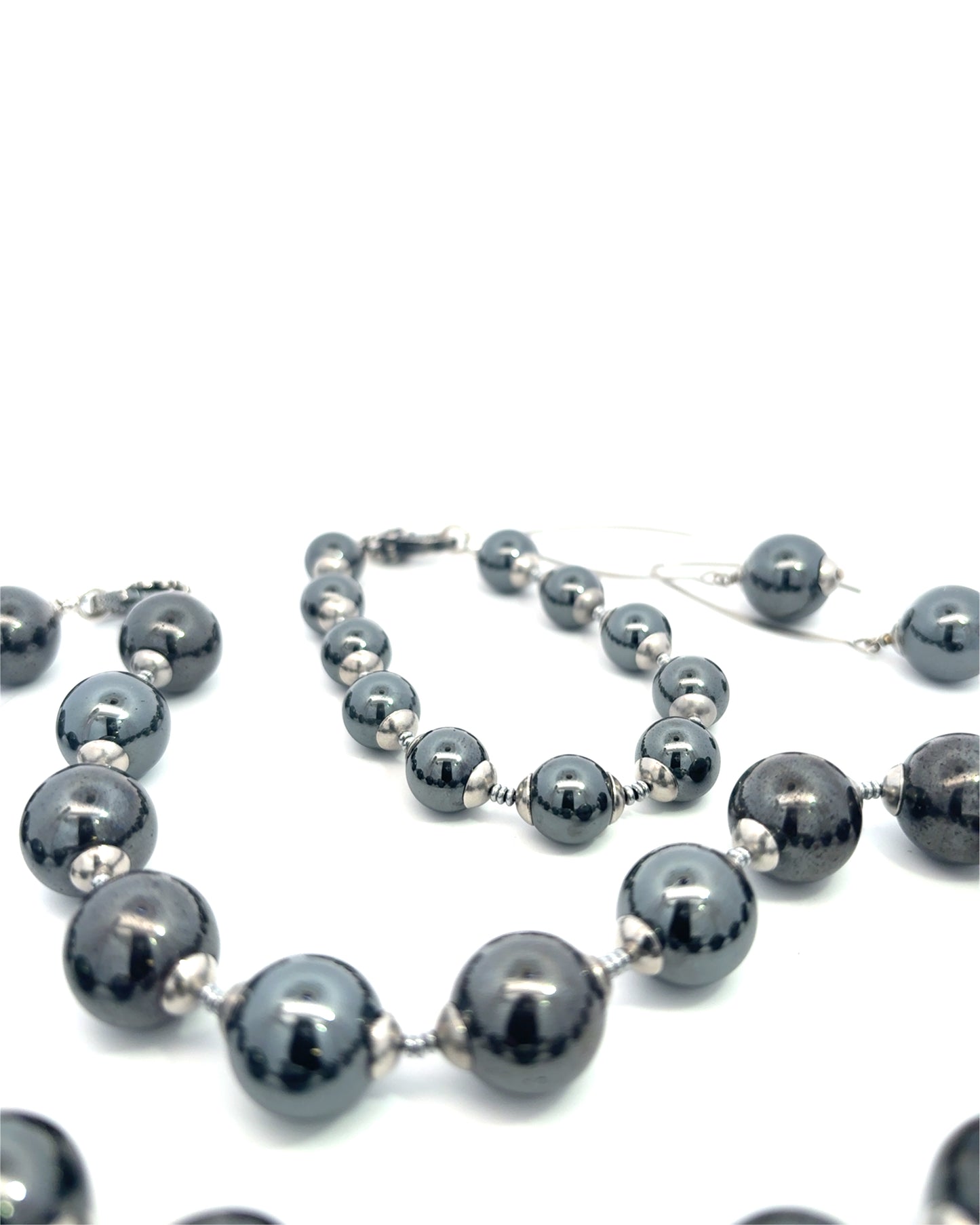 Semi-Precious Stone Set - Hematite