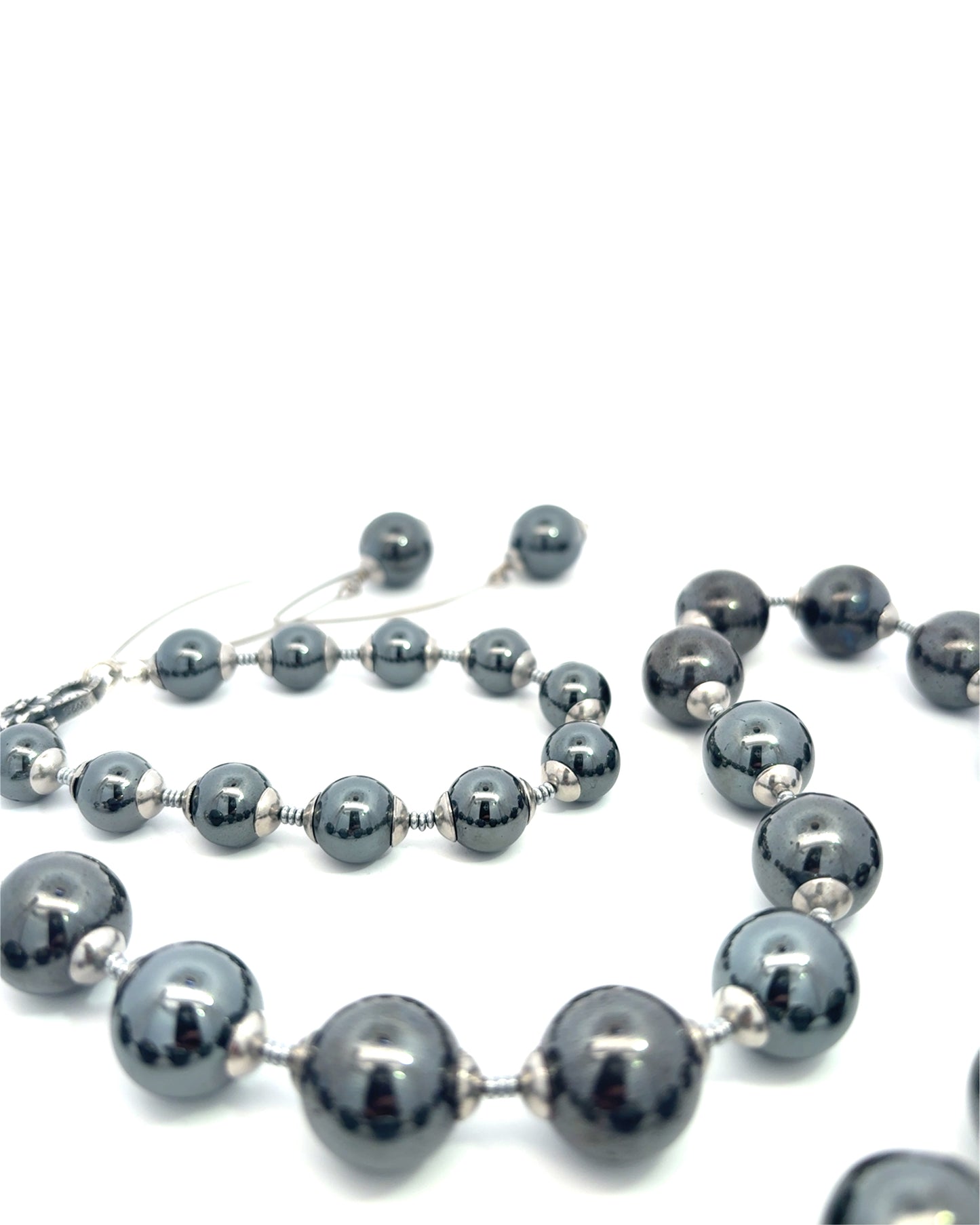 Semi-Precious Stone Set - Hematite