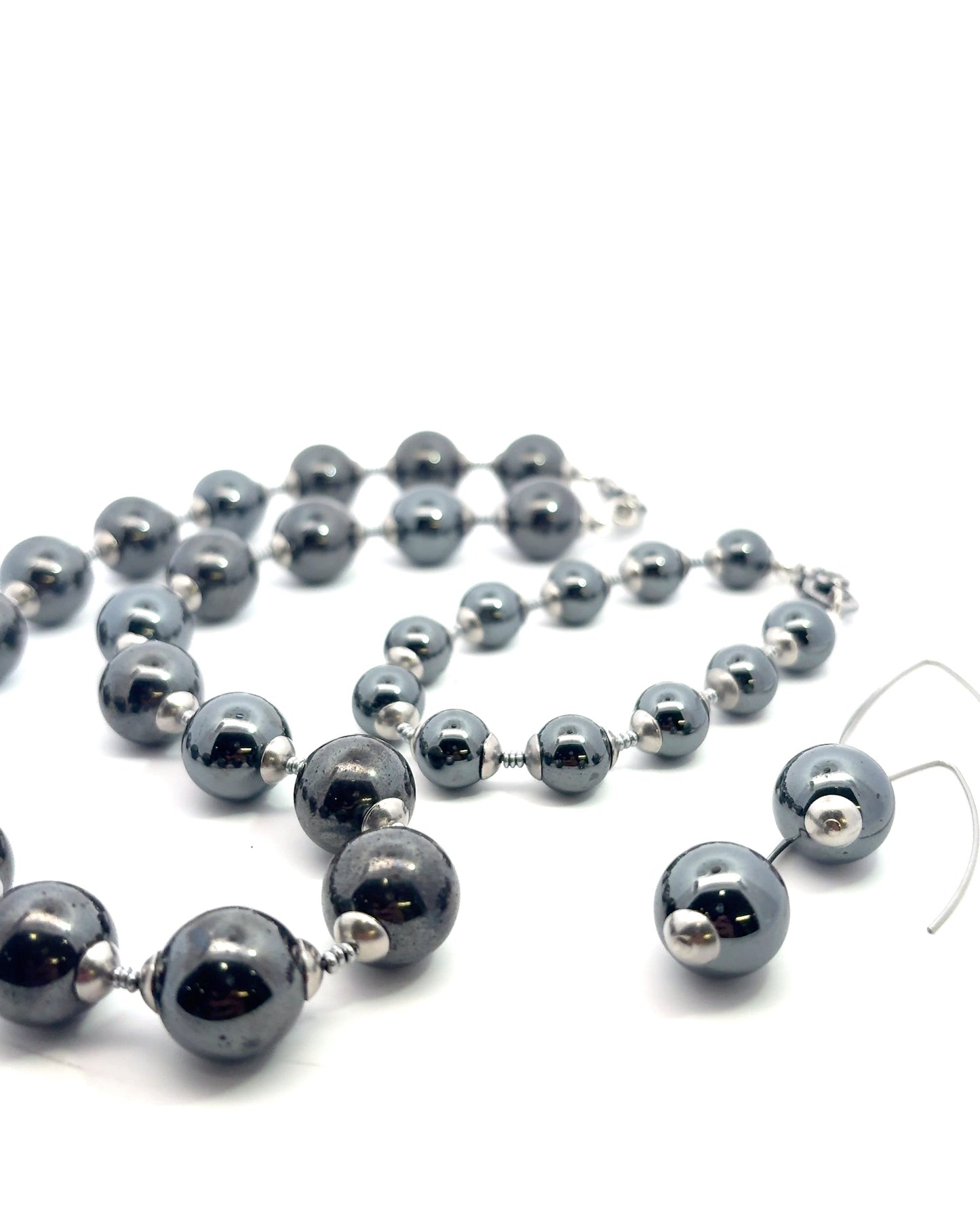 Semi-Precious Stone Set - Hematite