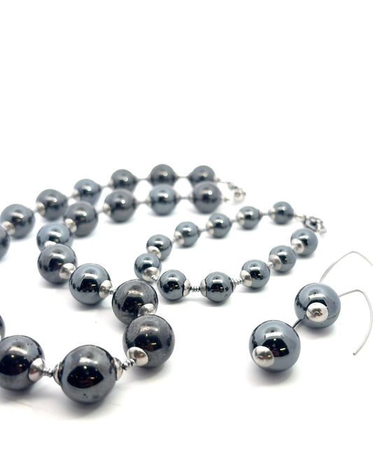 Semi-Precious Stone Set - Hematite