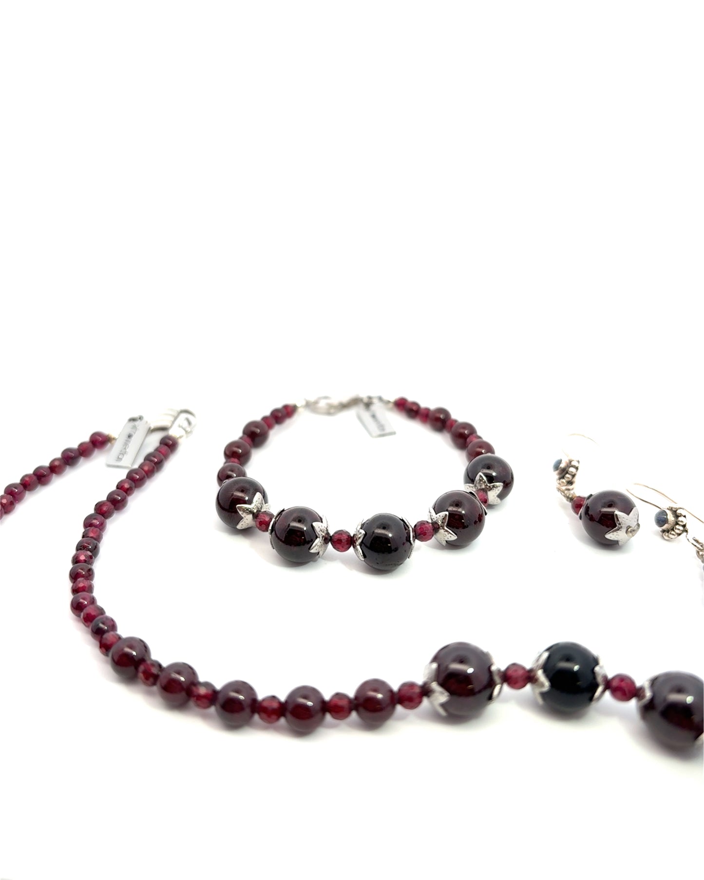 Semi-Precious Stone Set - Garnet