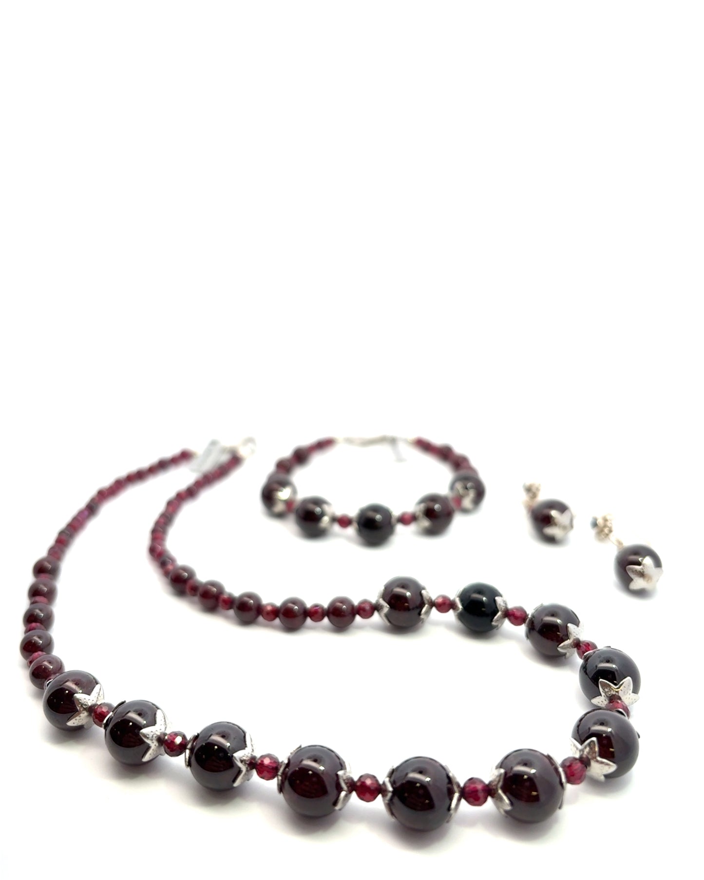 Semi-Precious Stone Set - Garnet