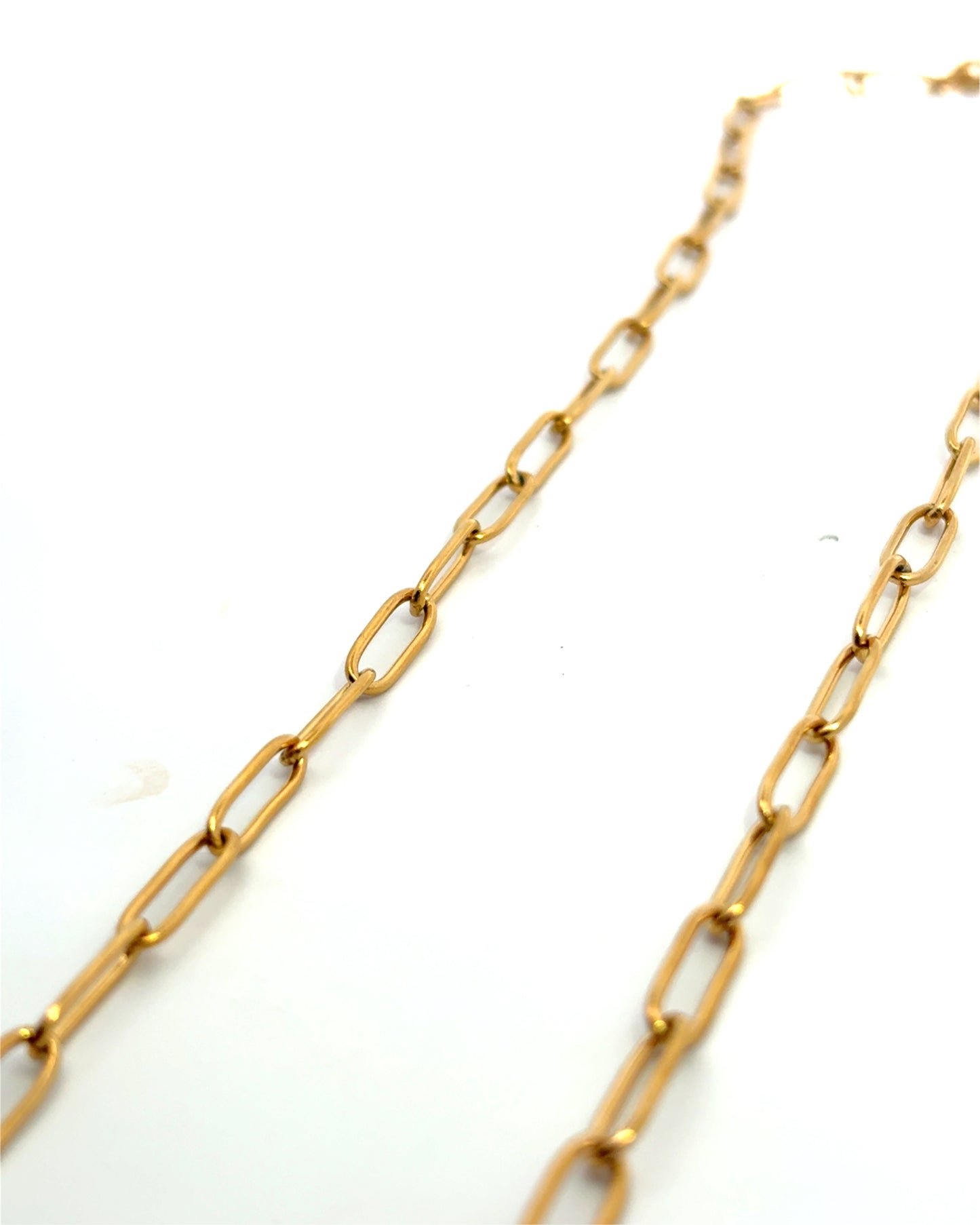 Chains - Surgical Steel Paper Clip Link