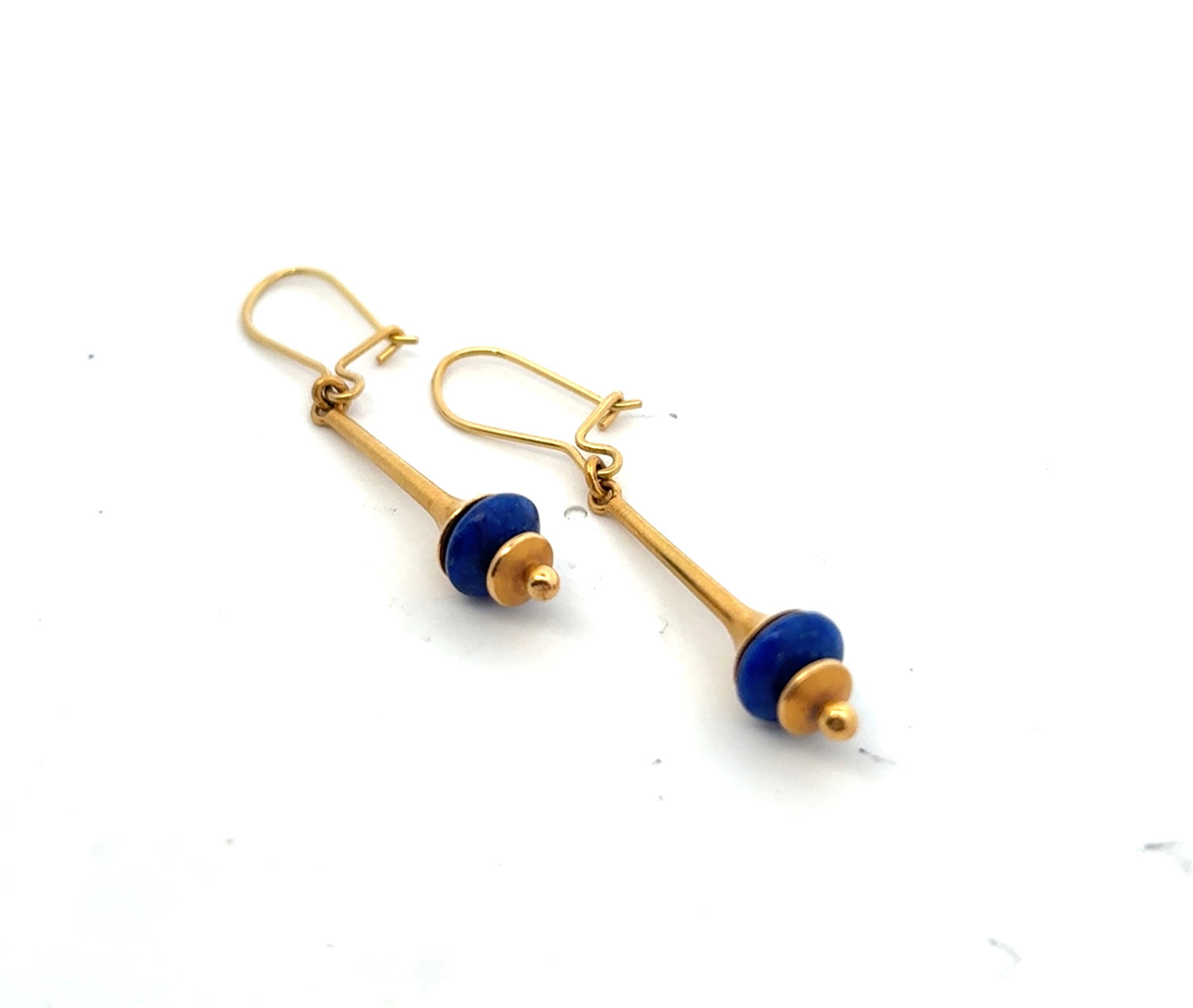 Semi-Precious Stone Set - Lapis Lazuli with Pearls, Gold Filled Spacers and Hematite