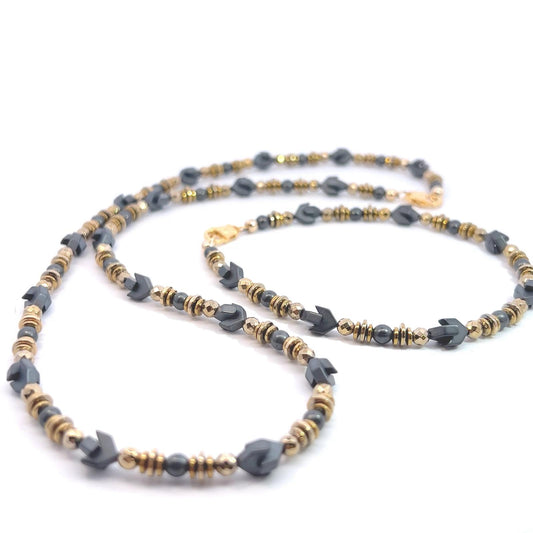 Semi-Precious Stone Set - Hematite