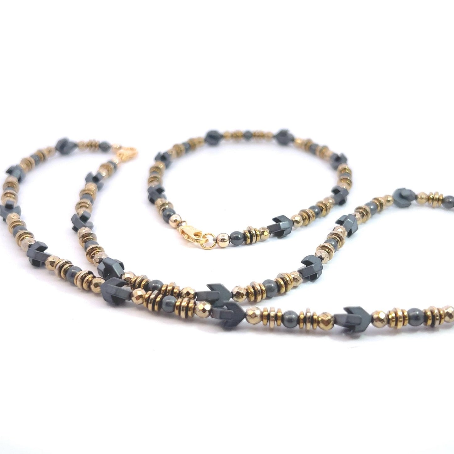 Semi-Precious Stone Set - Hematite