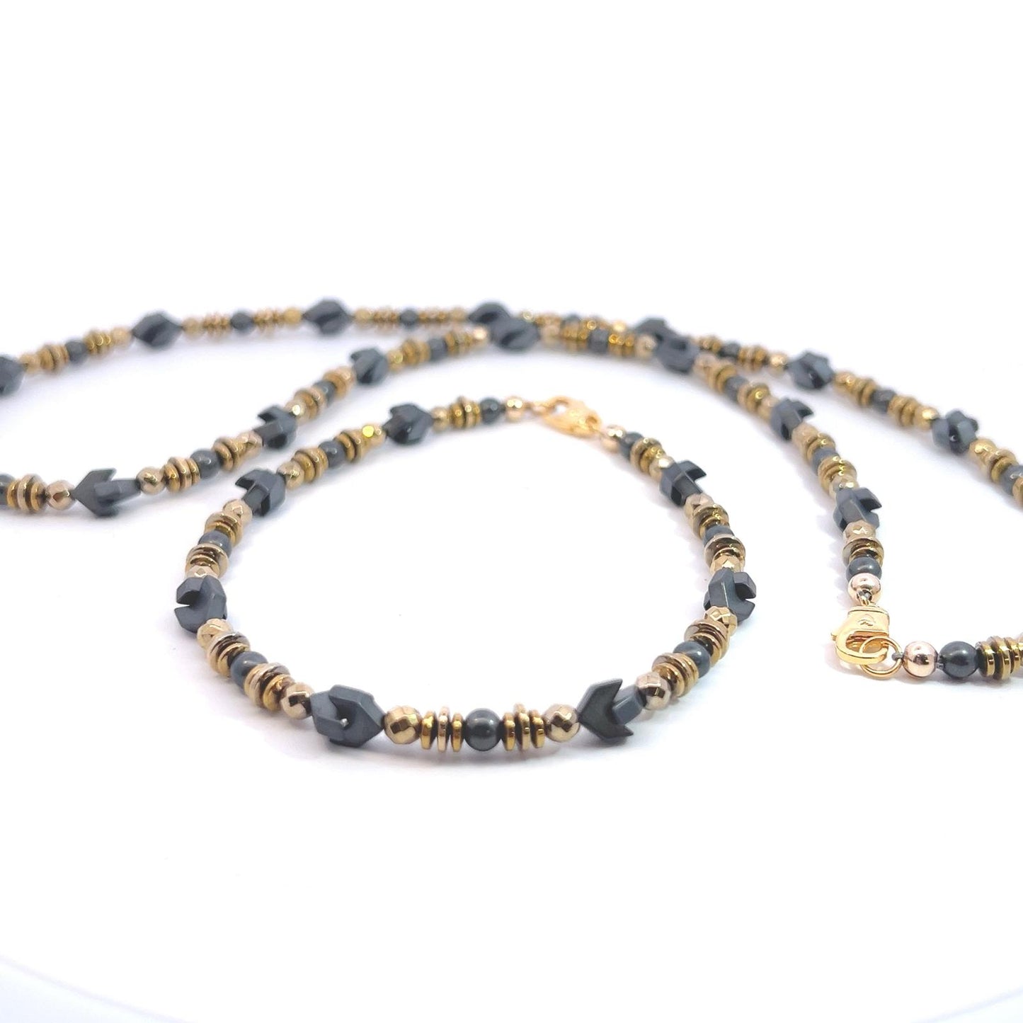 Semi-Precious Stone Set - Hematite
