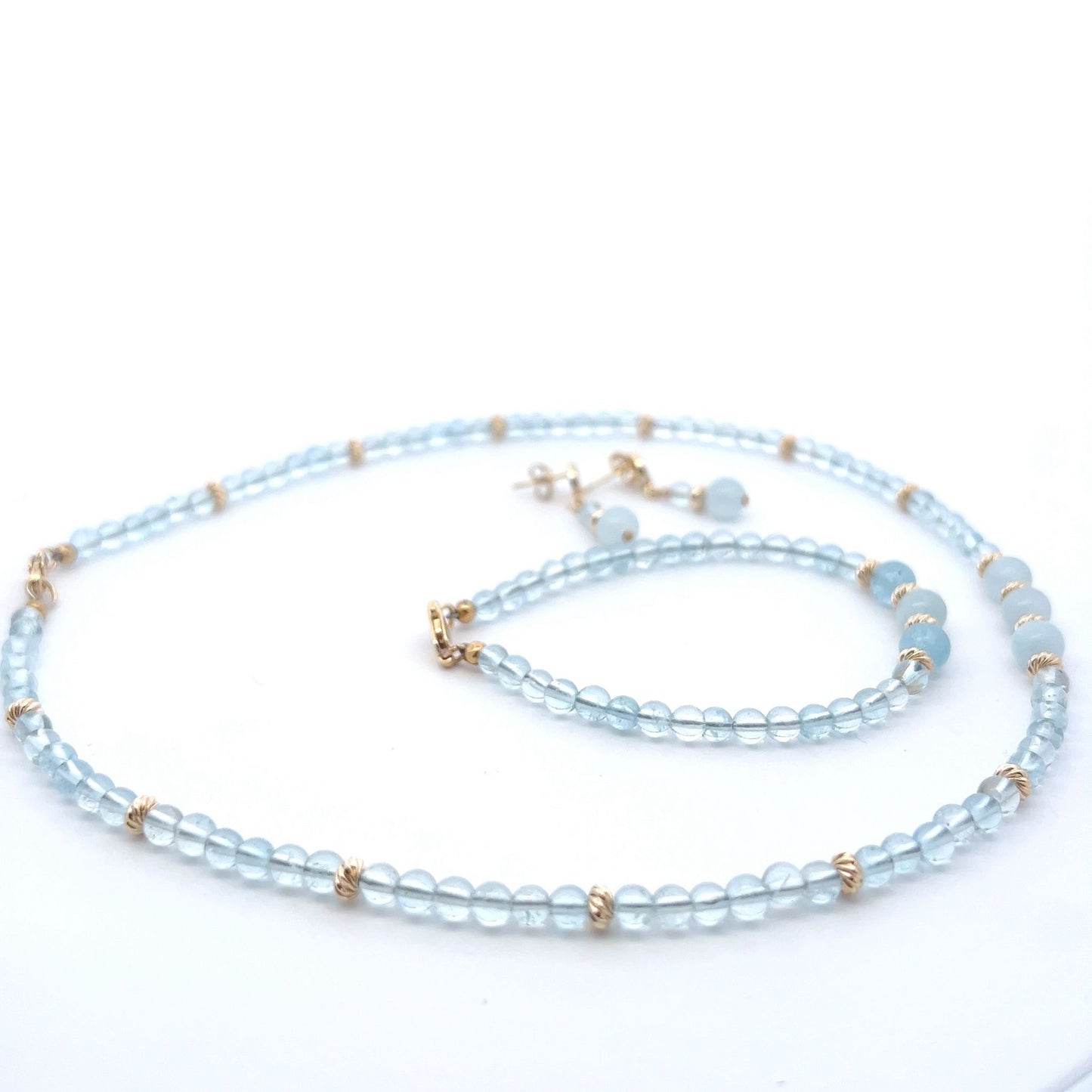 Semi-Precious Stone Set – Aquamarine
