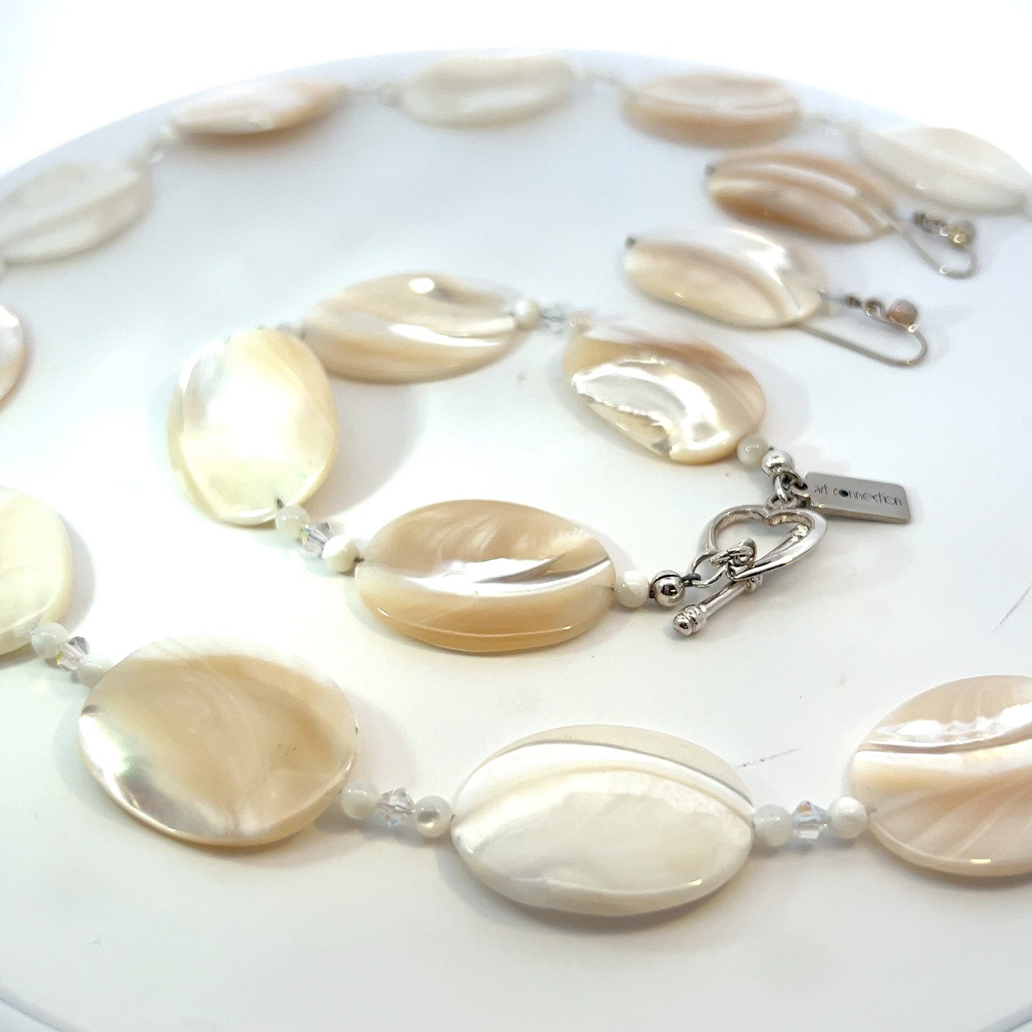 Semi-Precious Stone Set-MOTHER OF PEARL