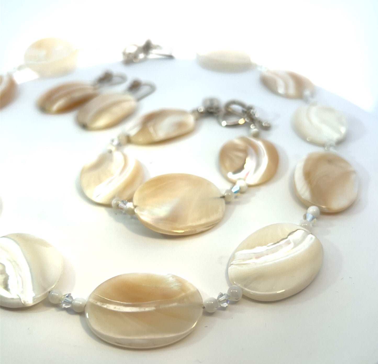 Semi-Precious Stone Set-MOTHER OF PEARL