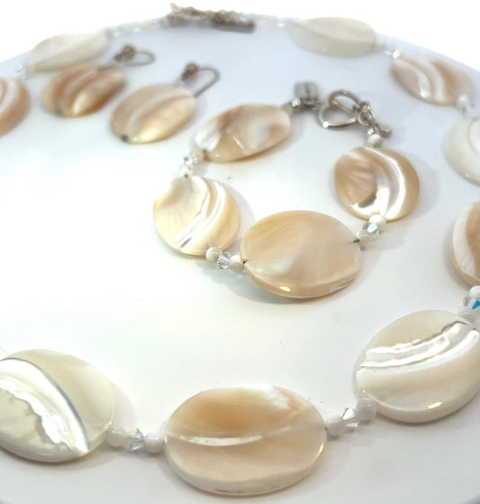 Semi-Precious Stone Set-MOTHER OF PEARL