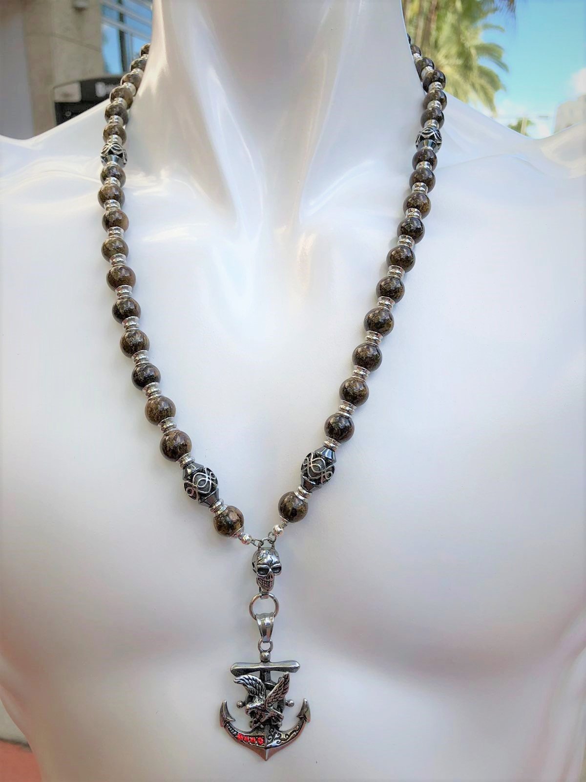 Rosary "Bronzite"