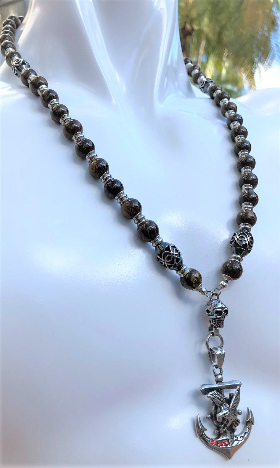 Rosary "Bronzite"