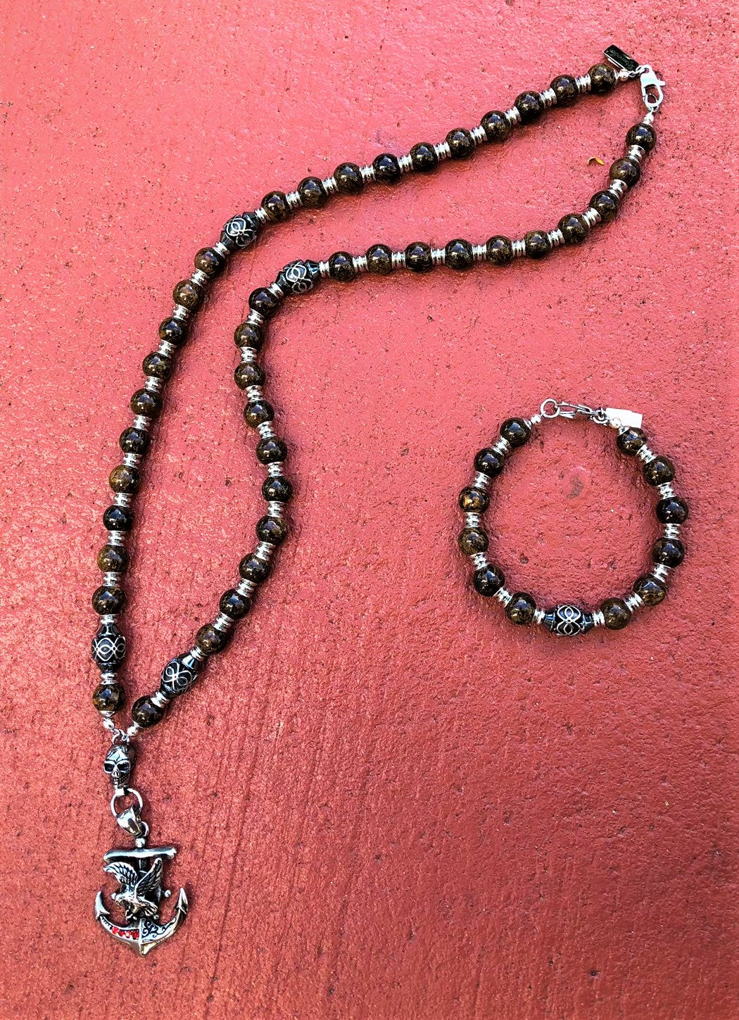 Rosary "Bronzite"